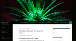 Desktop Screenshot of hjemmedyrker.dk